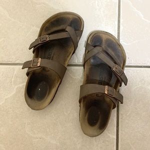 Birkenstock Mayari Mocha Size 37 (fits size 7)